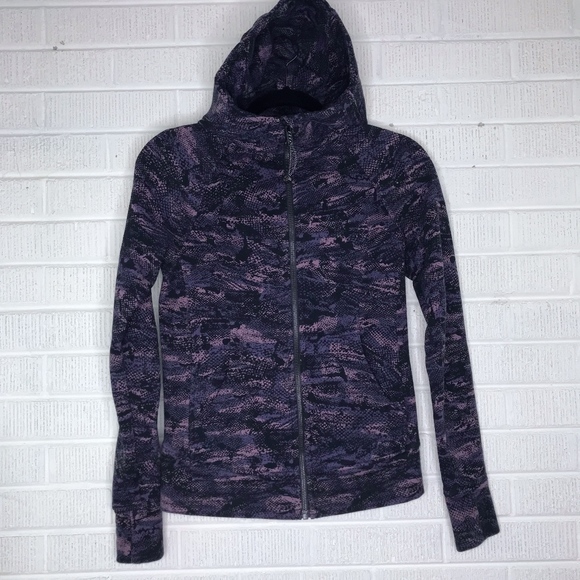 lululemon athletica Tops - Lululemon Scuba Hoodie IV Rip Wave Purple Thunder